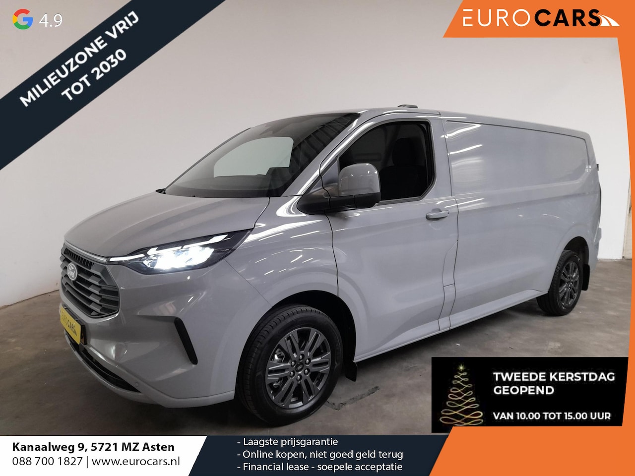 Ford Transit Custom - 320 2.0 TDCI L2H1 Limited Automaat Nieuw Model Ford Transit Custom 320 2.0 TDCI L2H1 Limit - AutoWereld.nl