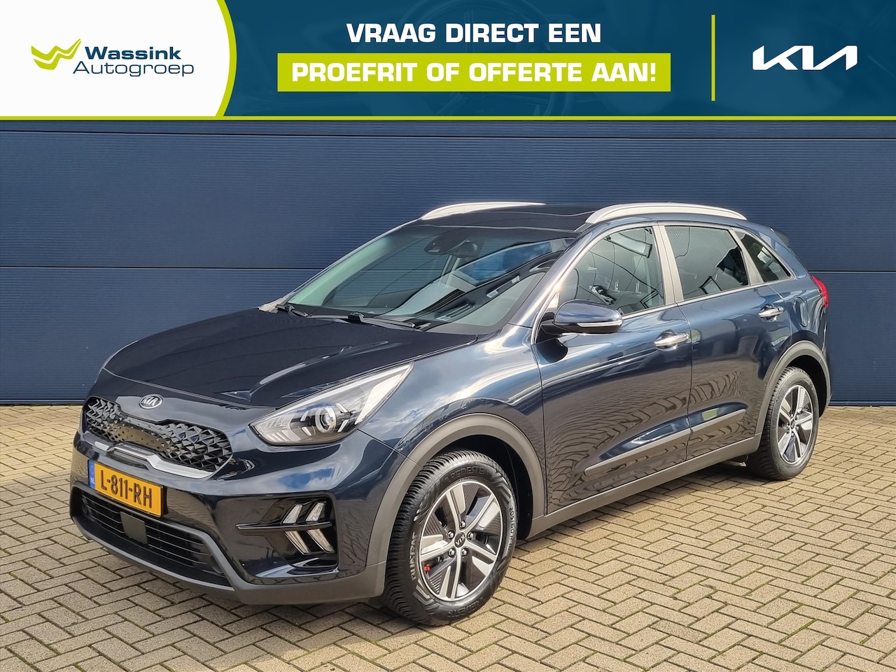 Kia Niro - 1.6 GDi Hybrid 141pk DCT6 DynamicLine - AutoWereld.nl