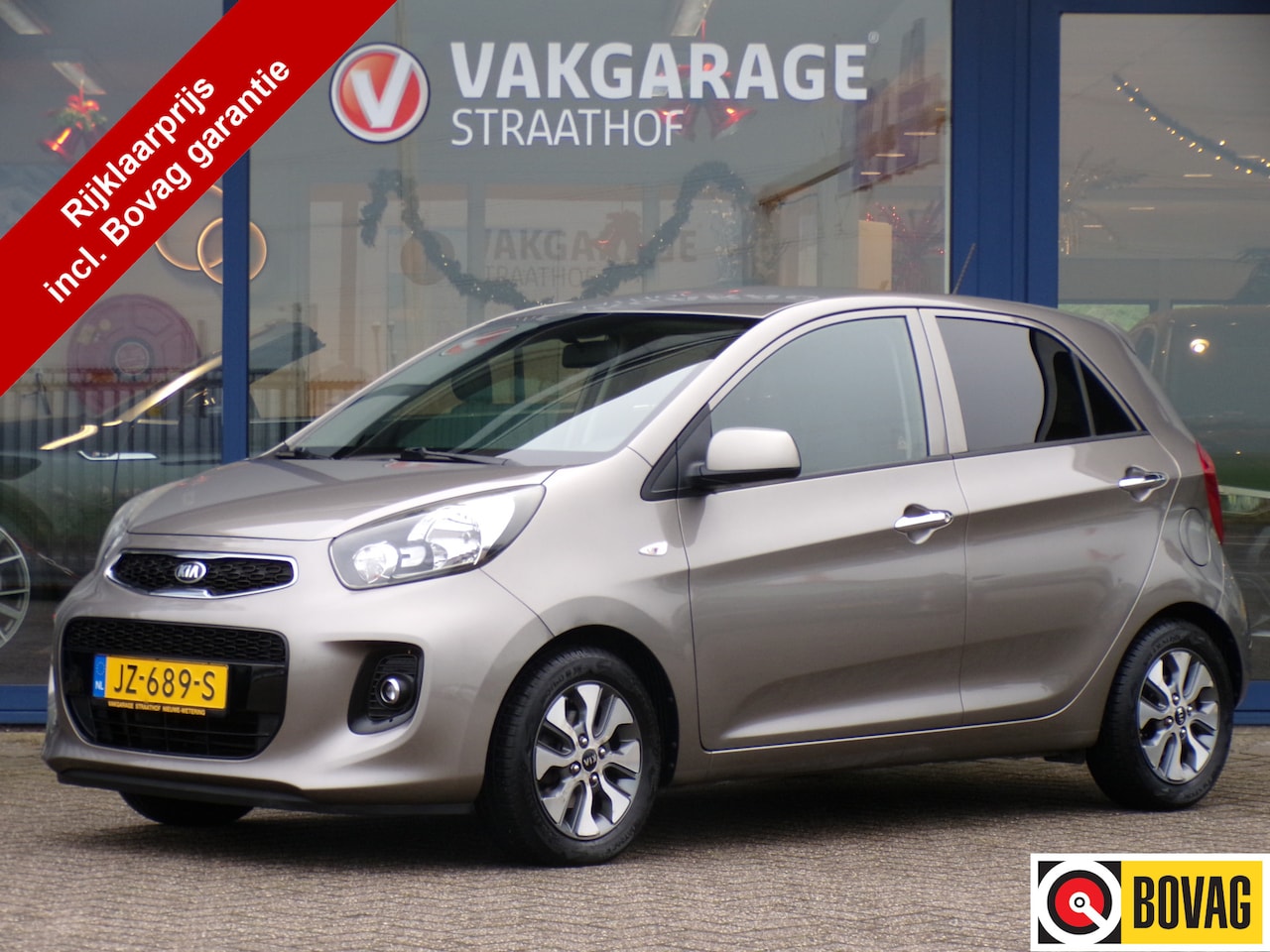 Kia Picanto - 1.0 ComfortPlusLine Navigator, Navigatie / Camera / Climate control / Cruise Control + Beg - AutoWereld.nl