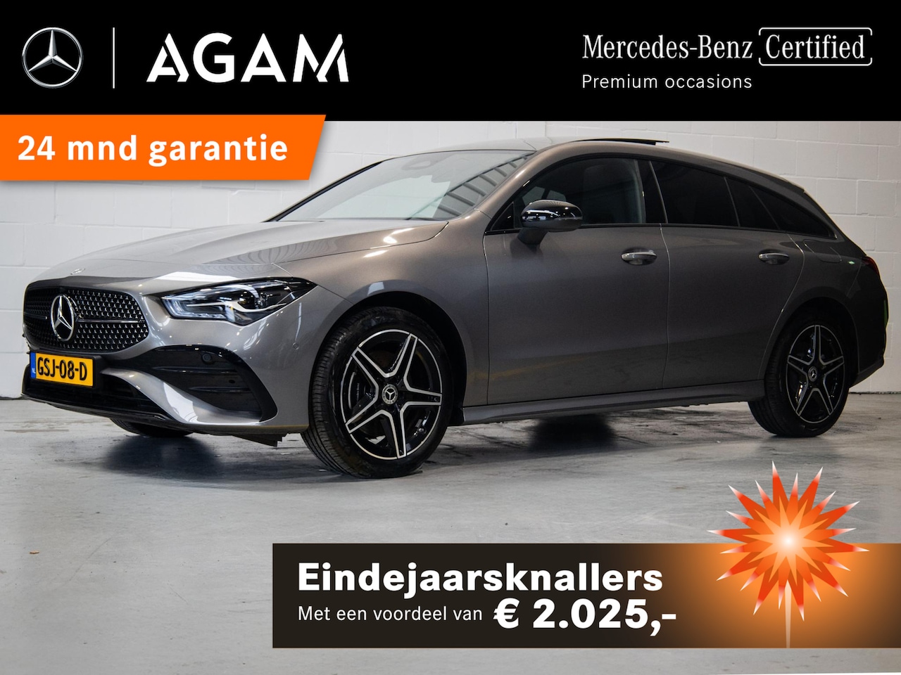 Mercedes-Benz CLA-klasse Shooting Brake - 250 e Star Edition AMG Line Panorama dak - AutoWereld.nl