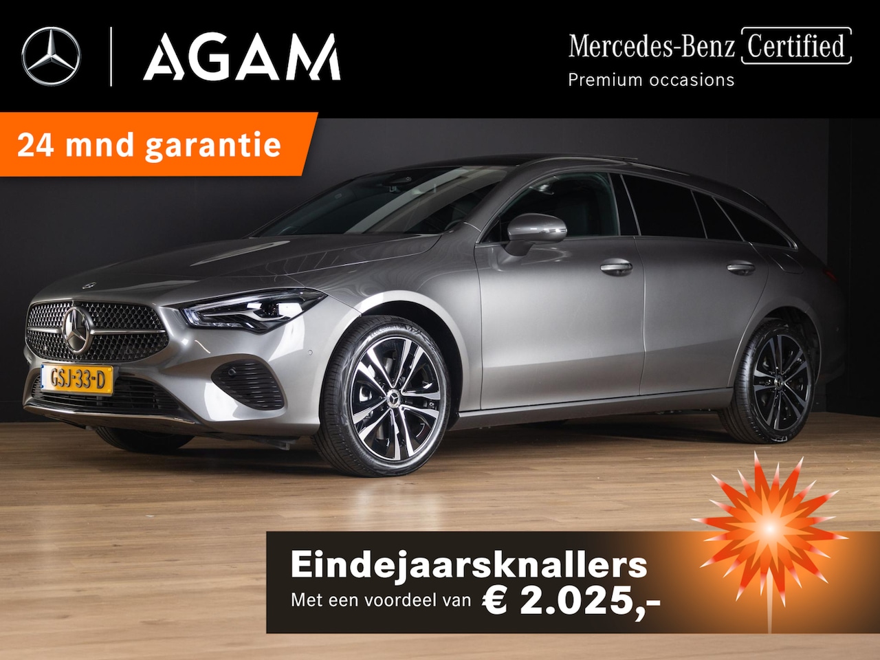 Mercedes-Benz CLA-klasse Shooting Brake - 250 e Luxury Line Panorama dak - AutoWereld.nl