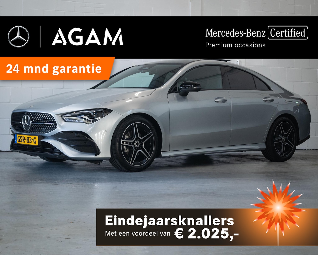 Mercedes-Benz CLA-Klasse - Coupé 180 Star Edition AMG Line Panorama dak - AutoWereld.nl