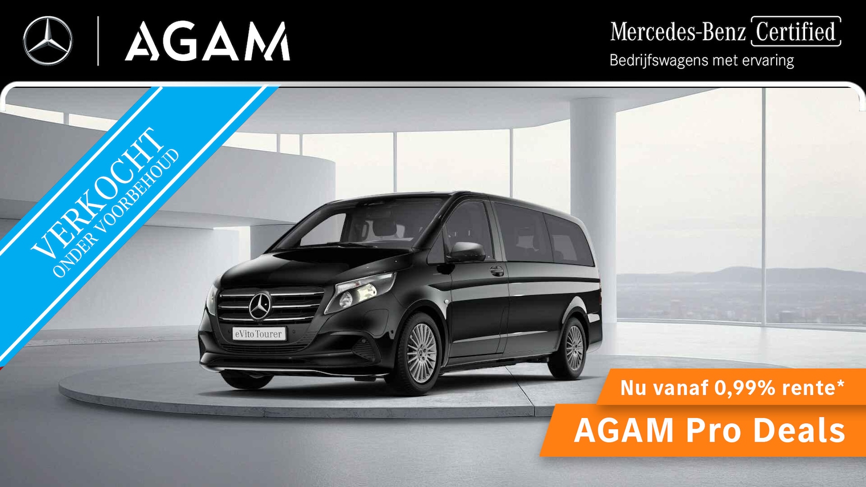 Mercedes-Benz eVito Tourer - 129 PRO L2 90 kWh 129 PRO L2 90 kWh - AutoWereld.nl