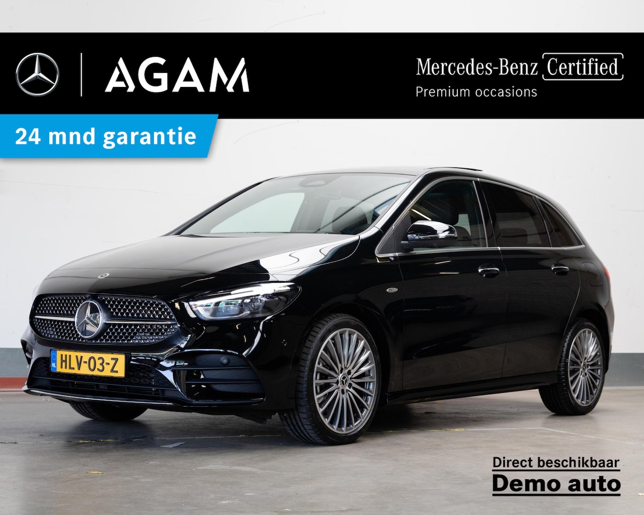 Mercedes-Benz B-klasse - 250 e Business Solution AMG Premium PLUS | panorama dak | Trekhaak - AutoWereld.nl
