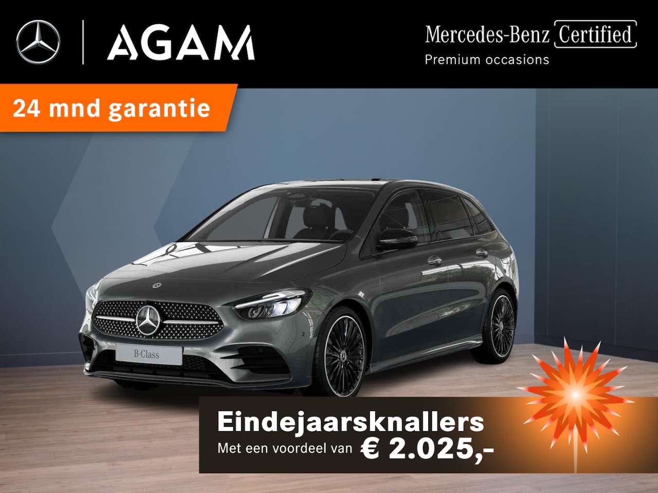 Mercedes-Benz B-klasse - 180 Star Edition AMG Line Panorama dak | Trekhaak - AutoWereld.nl