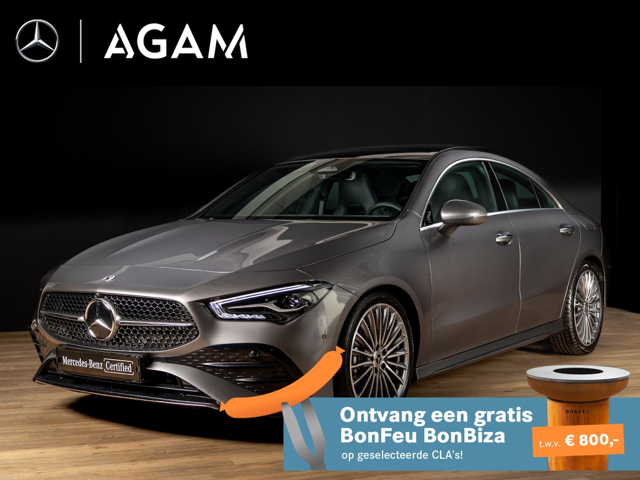 Mercedes-Benz CLA-Klasse - Coupé 180 Star Edition LIMITED Panorama dak - AutoWereld.nl