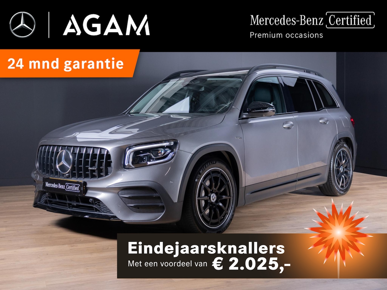 Mercedes-Benz GLB - Mercedes-AMG AMG 35 4MATIC Panorama dak - AutoWereld.nl