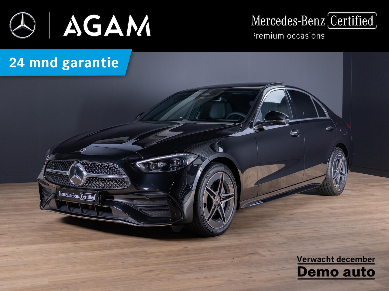 Mercedes-Benz C-klasse - Limousine 300 e Star Edition LIMITED Premium PLUS | Panorama dak | Trekhaak - AutoWereld.nl