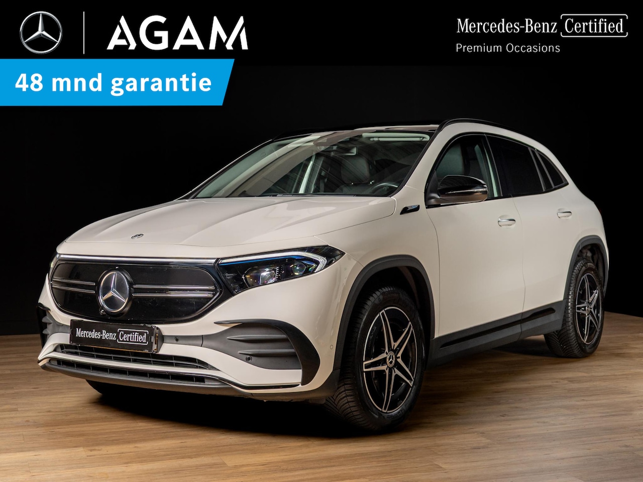 Mercedes-Benz EQA - 250 AMG Line 67 kWh Panorama dak - AutoWereld.nl