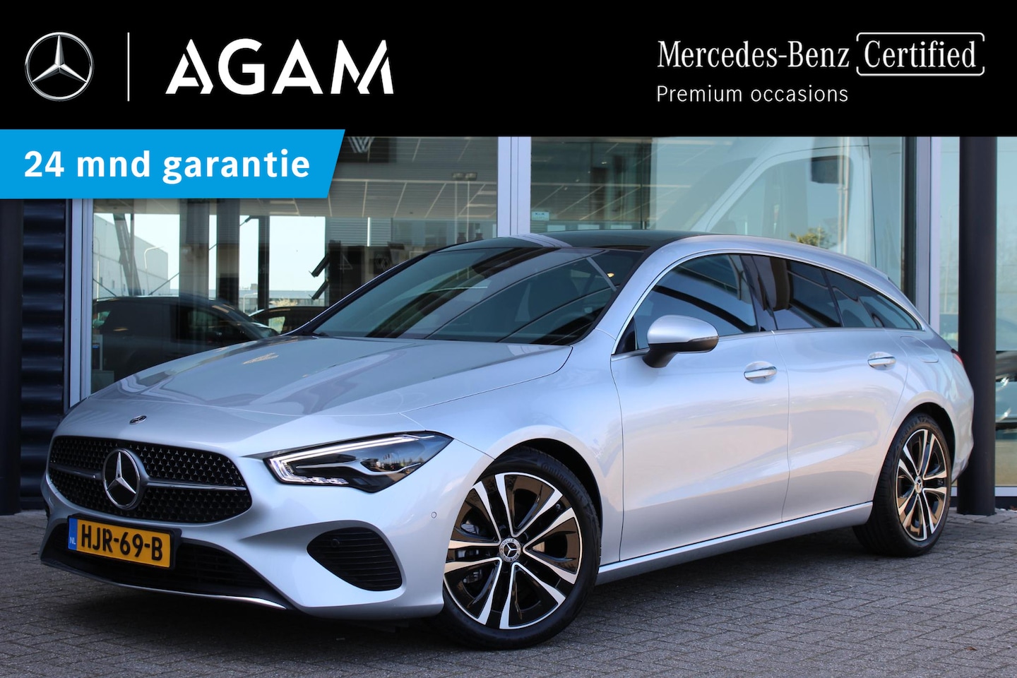 Mercedes-Benz CLA-klasse Shooting Brake - 200 Luxury Line Panorama dak | Trekhaak - AutoWereld.nl