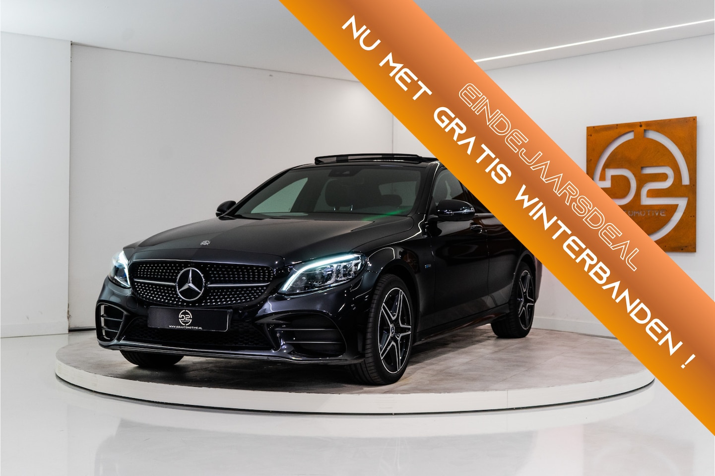 Mercedes-Benz C-klasse - 300 e Premium AMG 313PK | NL AUTO+NAP+1E EIG | Pano | Carplay | Sfeer | 360 | 12 MND Garan - AutoWereld.nl