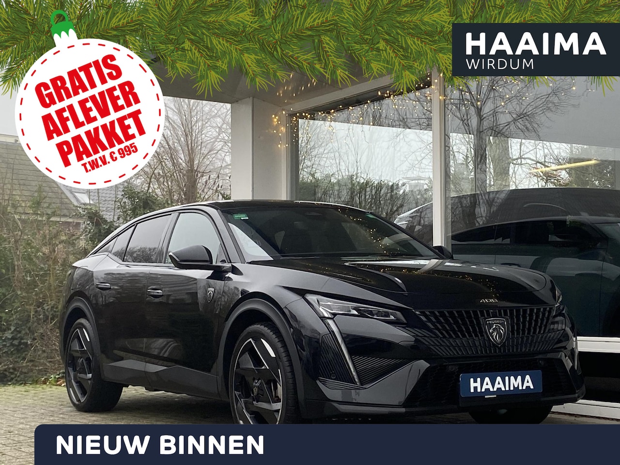 Peugeot 408 - 1.6 HYbrid 225 EAT8 GT | Schuif-/kanteldak | Full LED | Focal Audio | 360gr Camera | Elekt - AutoWereld.nl