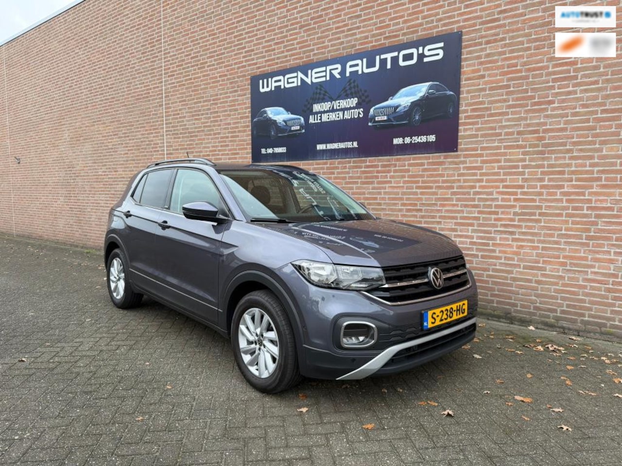 Volkswagen T-Cross - 1.0 TSI Style Digital-Dash Adaptieve-Cruise-control Automaat Achteruitrij-Camera PDC AIRCO - AutoWereld.nl