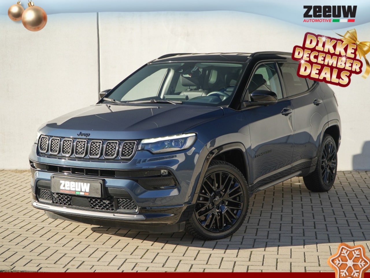 Jeep Compass - 1.5T e-Hybrid 130 PK S | Leder | Winter | Camera | LED | 19" - AutoWereld.nl