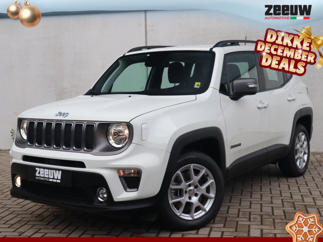 Jeep Renegade - 4xe 190 PK Hybrid Limited | Carplay | Clima | ACC | 17" - AutoWereld.nl