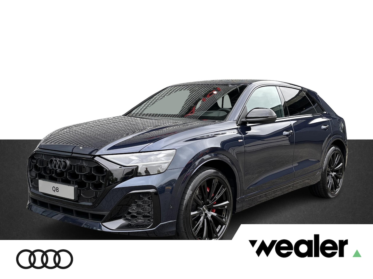 Audi Q8 - Pro Line S Competition (C2 PI) 60 TFSI e 360 kW / Pano|Adaptive|23Inch - AutoWereld.nl