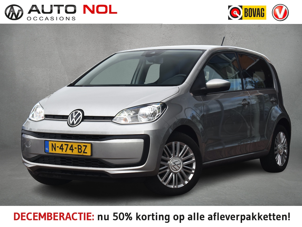 Volkswagen Up! - 1.0 | Camera | Cruise | LM Velgen | Climate - AutoWereld.nl