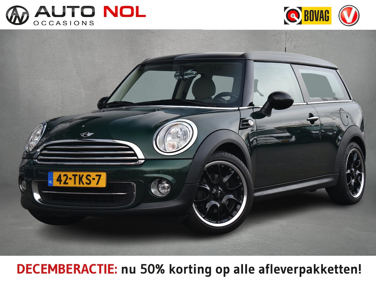 MINI Clubman - Mini 1.6 123 PK Cooper Business Line | Pano | Leer | JCW Velgen | Climate | Cruise - AutoWereld.nl