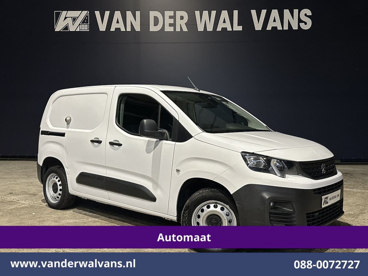 Peugeot Partner - 1.5 BlueHDI 131pk Automaat L1H1 Euro6 Airco | 3-Zits | Navigatie | Apple Carplay Android A - AutoWereld.nl