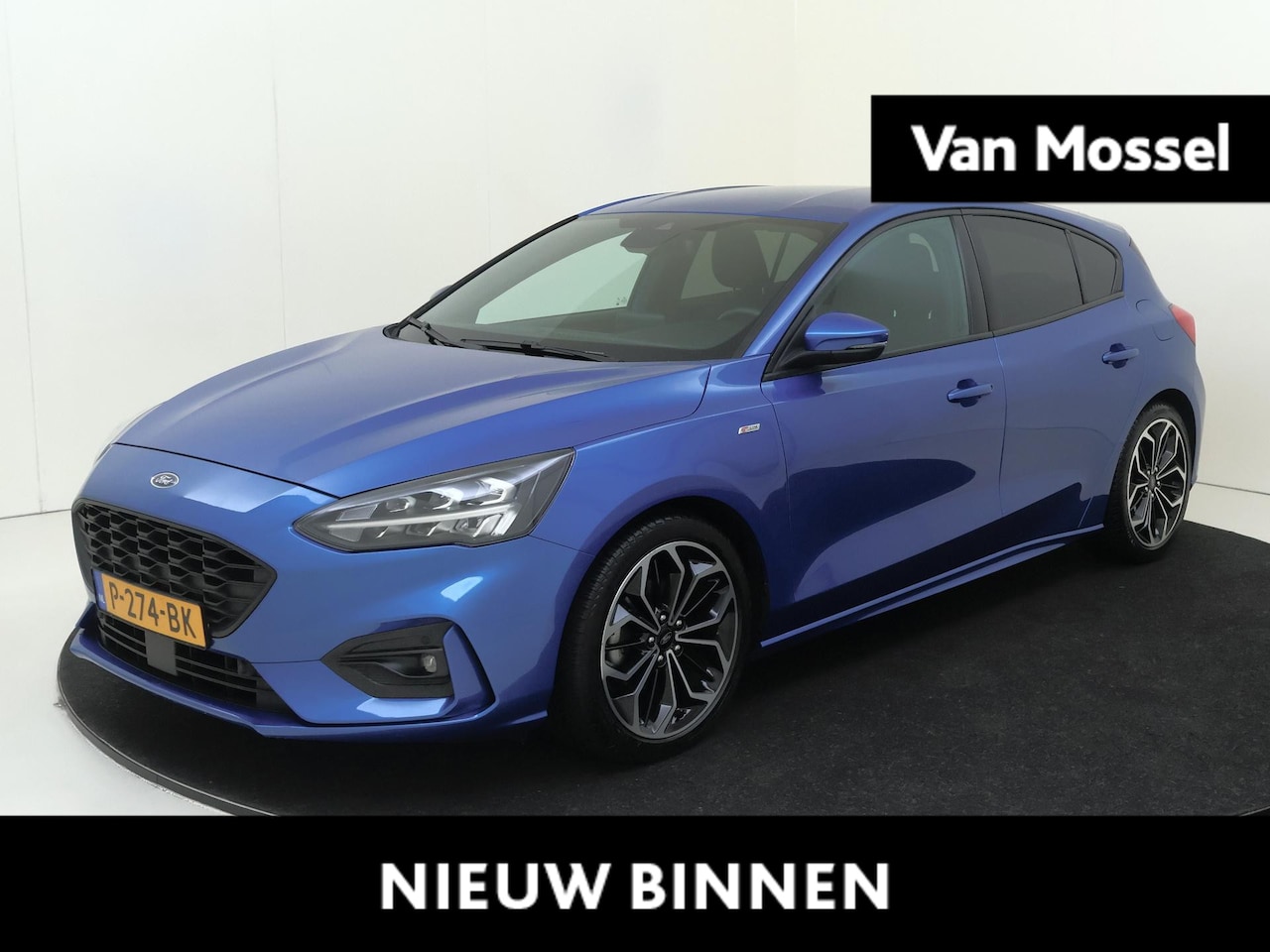 Ford Focus - 1.0 EcoBoost ST-Line Automaat | Navigatie | Airco | Adaptieve Cruise Control | Camera | Pa - AutoWereld.nl