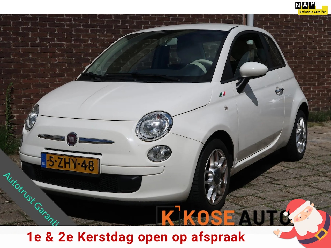 Fiat 500 - 1.0 TwinAir Pop 1.0 TwinAir Pop, AIRCO, LM VELGEN, 2 ELEKTRISCHE RAMEN + SPIEGELS, BEIGE BEKLEDING, NIEUWE - AutoWereld.nl