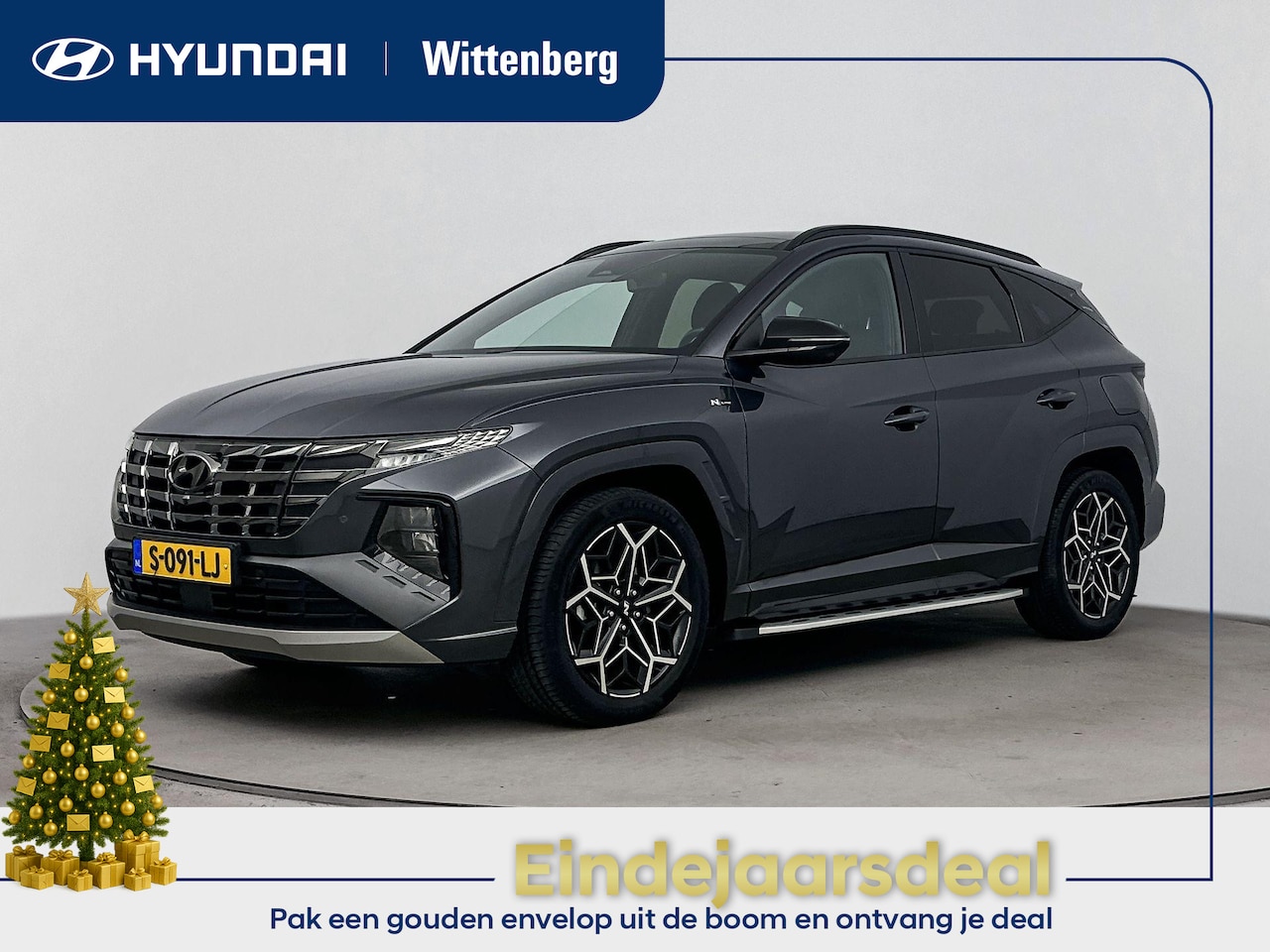 Hyundai Tucson - 1.6 T-GDI HEV N Line Sky | Panoramadak | 360 Camera | Memory | Stoel + stuurverwarming | E - AutoWereld.nl