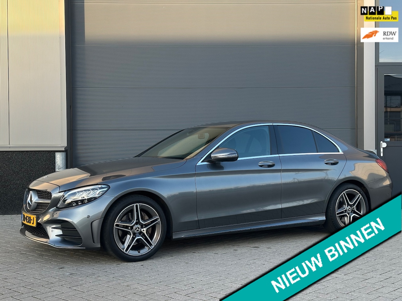Mercedes-Benz C-klasse - 180 Business Solution AMG FACELIFT - AutoWereld.nl