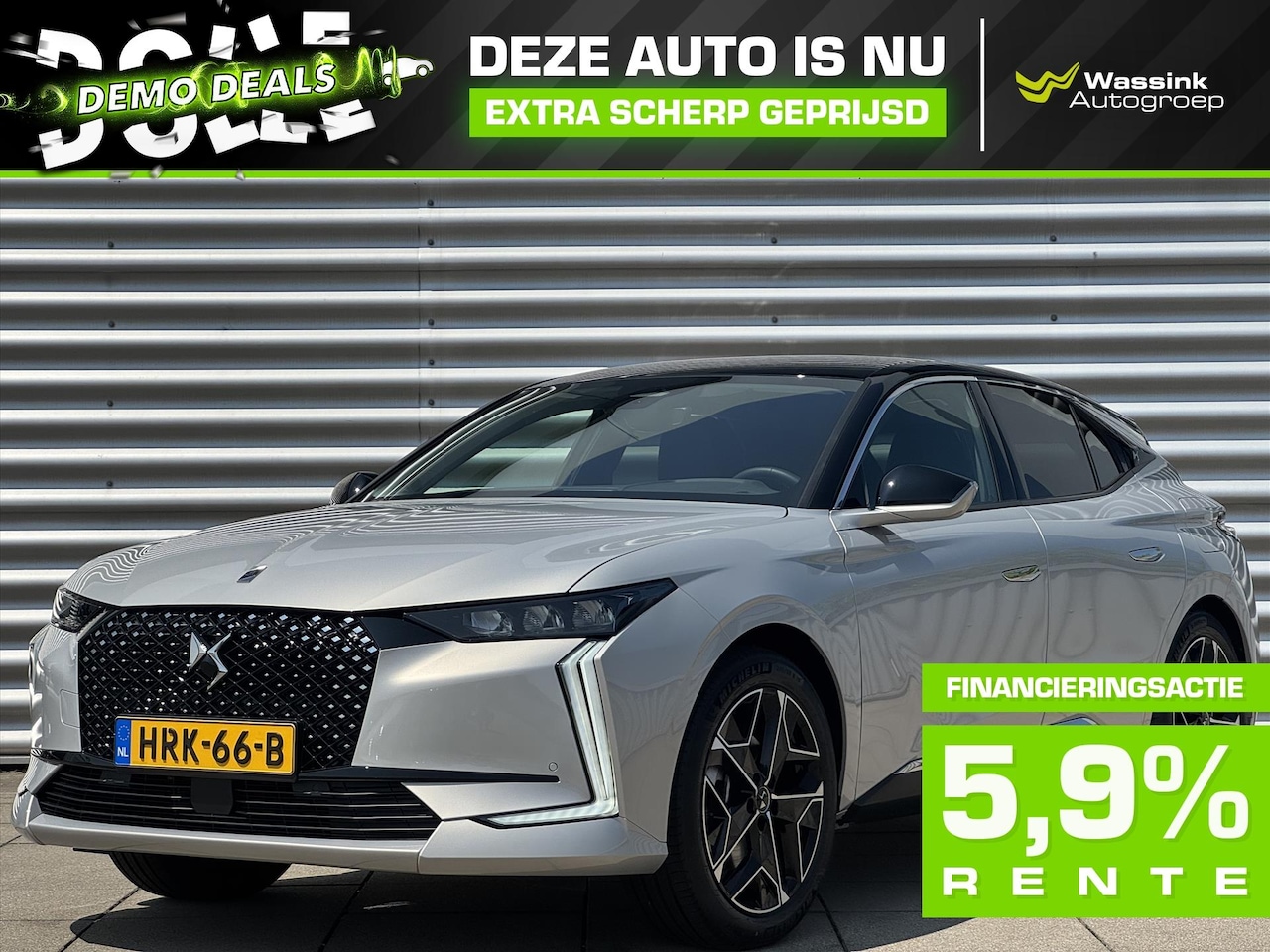 DS 4 - 1.6 Plug-In Hybrid 225pk Automaat Pallas | Navigatie | Cruise Control | Two-Tone - AutoWereld.nl