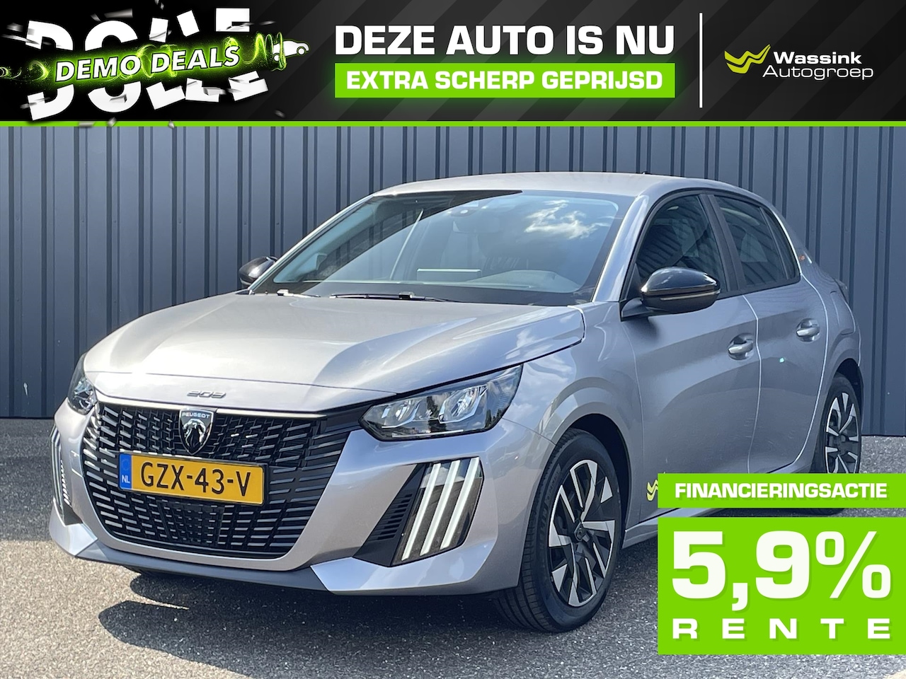 Peugeot 208 - 1.2 PureTech 75pk Style I Carplay I Navigatie I Cruise Control I DAB I Parkeersensoren A I - AutoWereld.nl