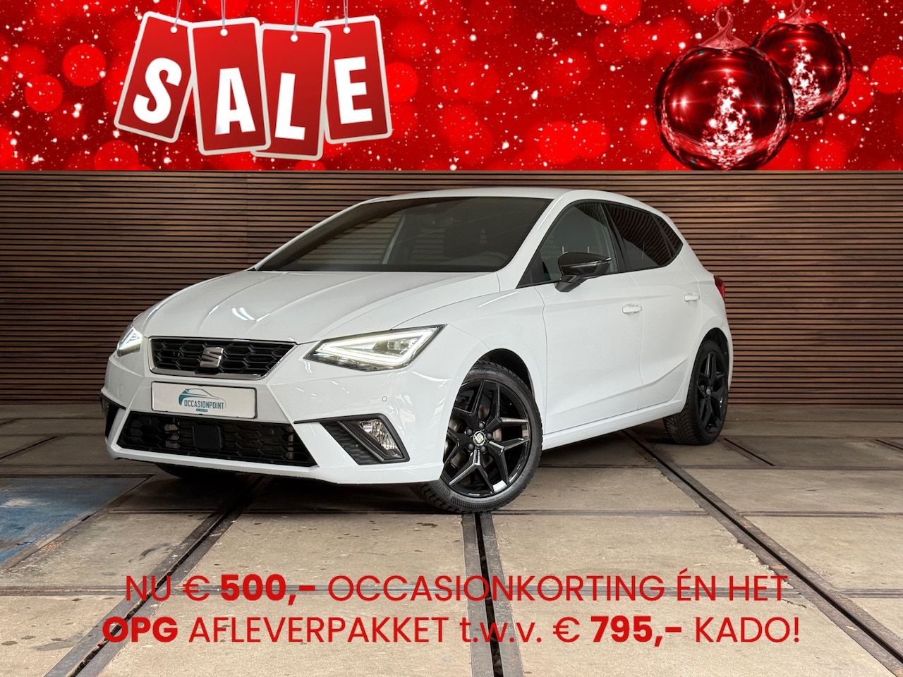 SEAT Ibiza - 1.0 EcoTSI FR Business Connect DSG | Navigatie | PDC voor + achter | LED Pakket | Carplay - AutoWereld.nl