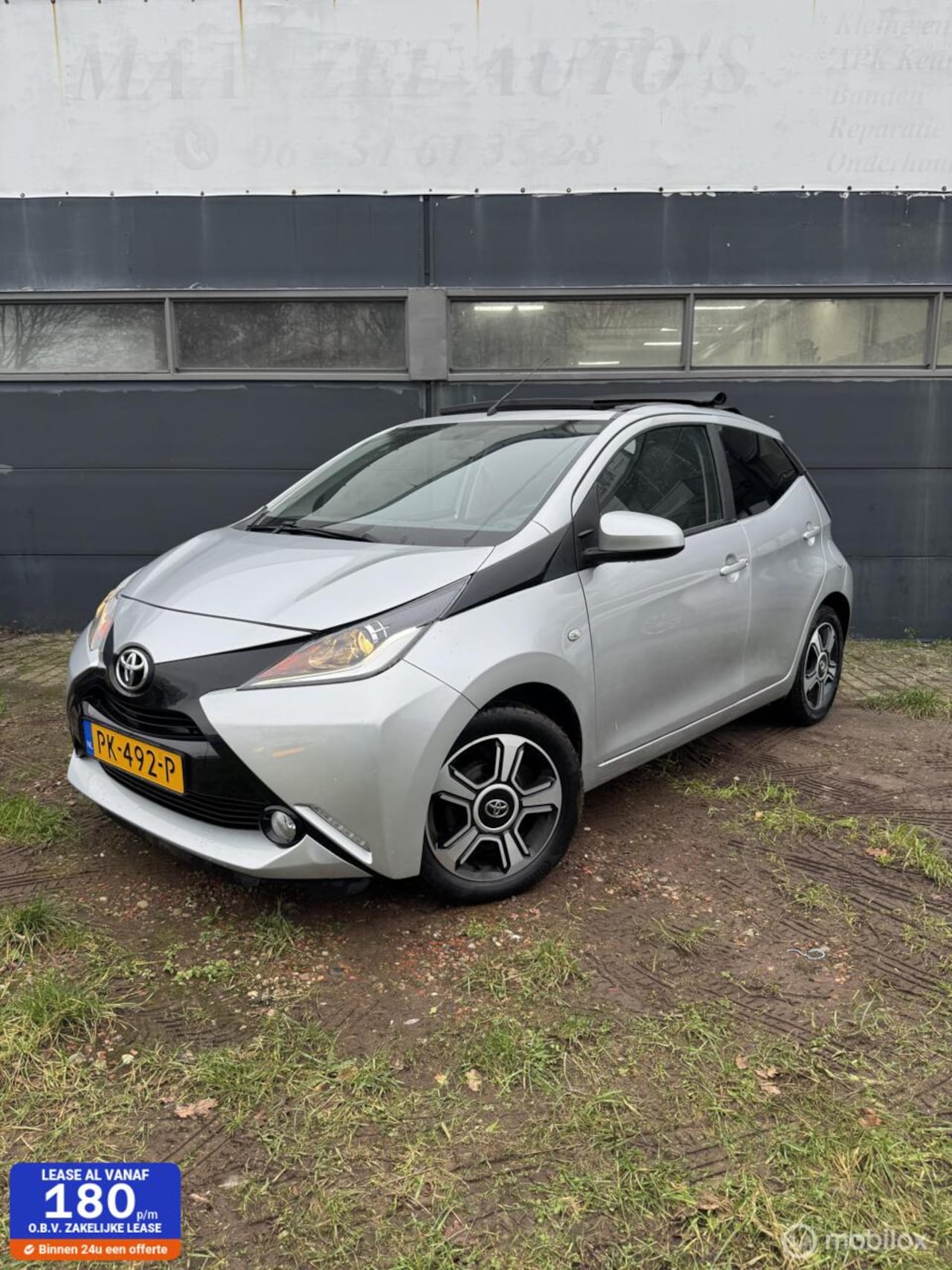 Toyota Aygo - 1.0 VVT-i Automaat|Vouwdak|NAP - AutoWereld.nl