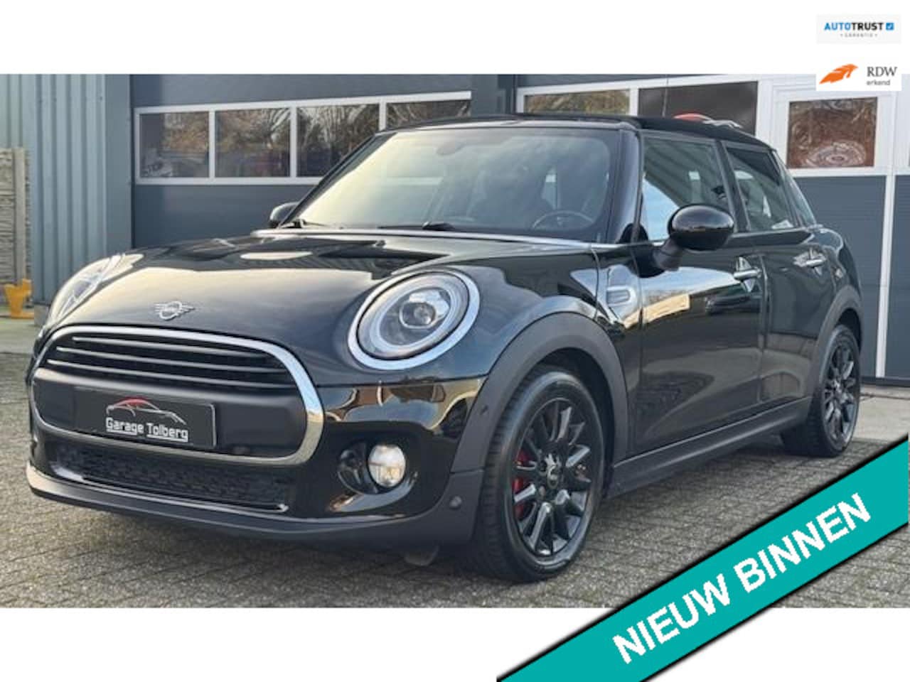 MINI One - 1.5 Pepper 5-deurs Automaat Black Edition (2018). Sportief & stijlvol. Pepper-pakket. Nu b - AutoWereld.nl