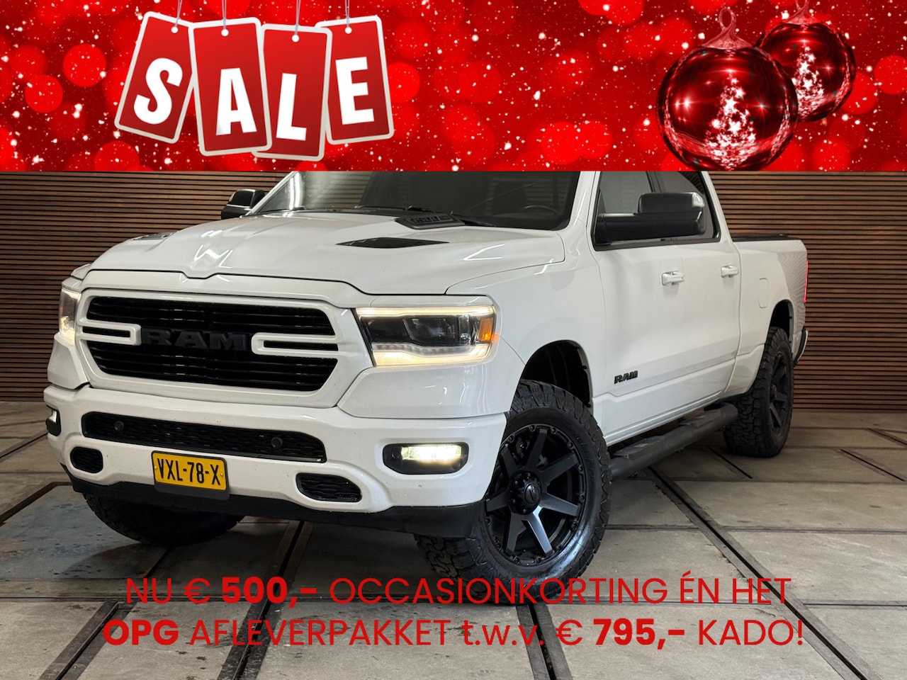 Dodge Ram 1500 - 5.7 V8 4x4 Crew Cab 5'7 Sport | Soft Cover | Full option | Camera | Trekhaak | White Editi - AutoWereld.nl