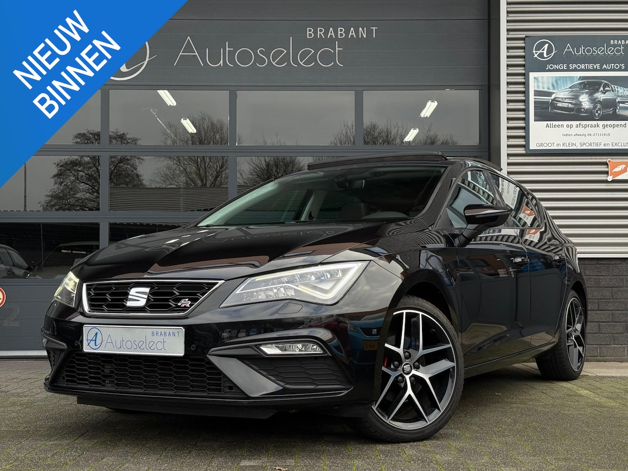 SEAT Leon - 1.4 EcoTSI FR DSG Pano Navi LED - AutoWereld.nl