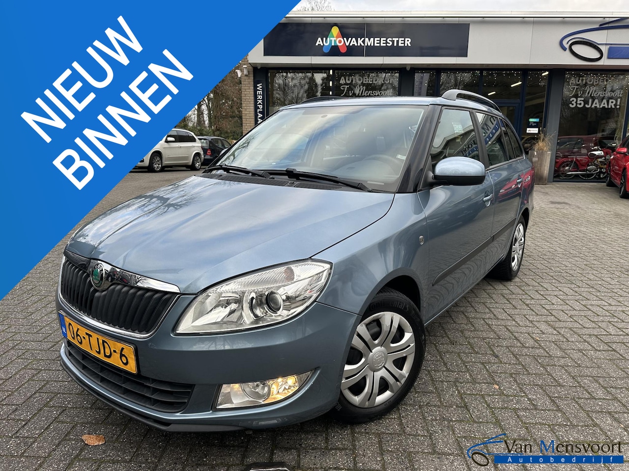 Skoda Fabia Combi - 1.2 TSI Ambition 2eEig|Climate|Cruise|Trekhaak|Allseason - AutoWereld.nl