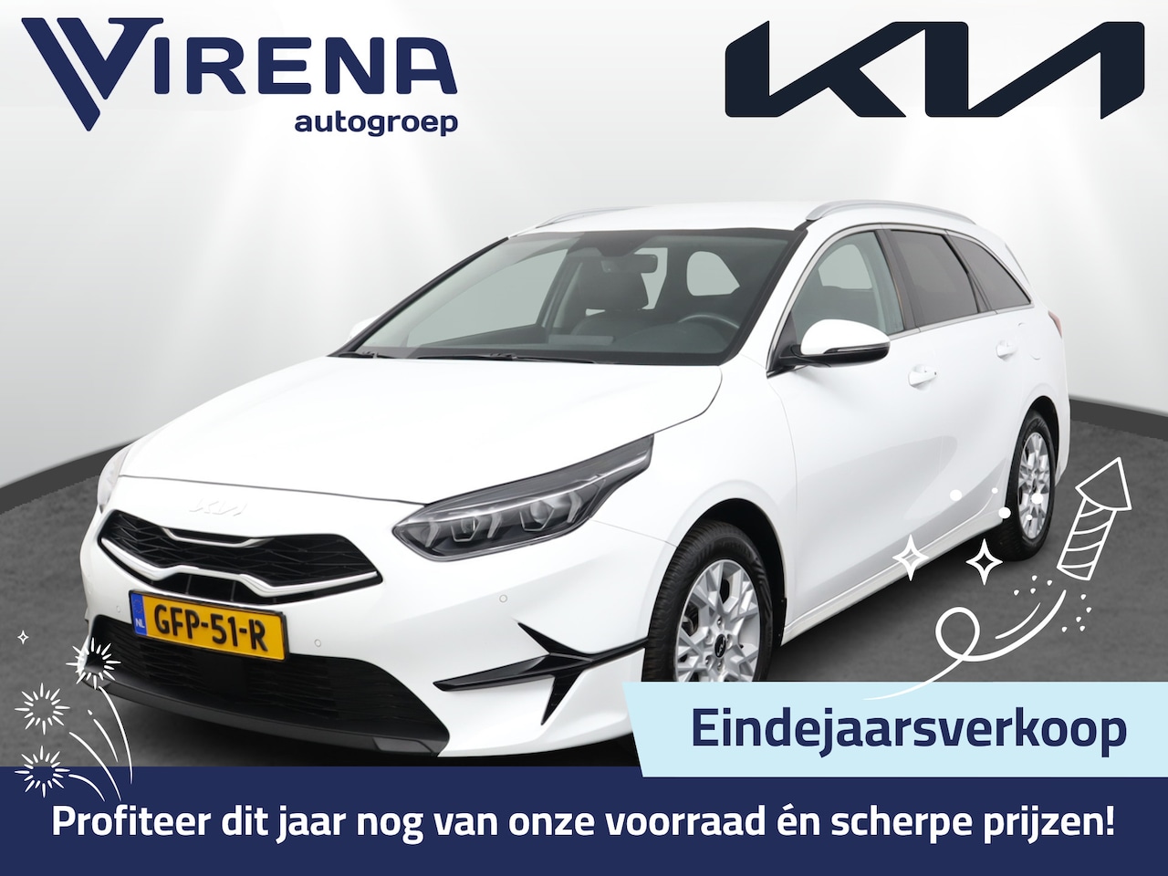 Kia Cee'd Sportswagon - Ceed 1.5 T-GDi DynamicPlusLine - Led Koplampen - Stoel/Stuurverwarming - Navigatie - Cruis - AutoWereld.nl