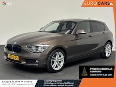 BMW 1-serie - 118i High Executive Navigatie Airco Cruise control Voorstoelen verwarmd