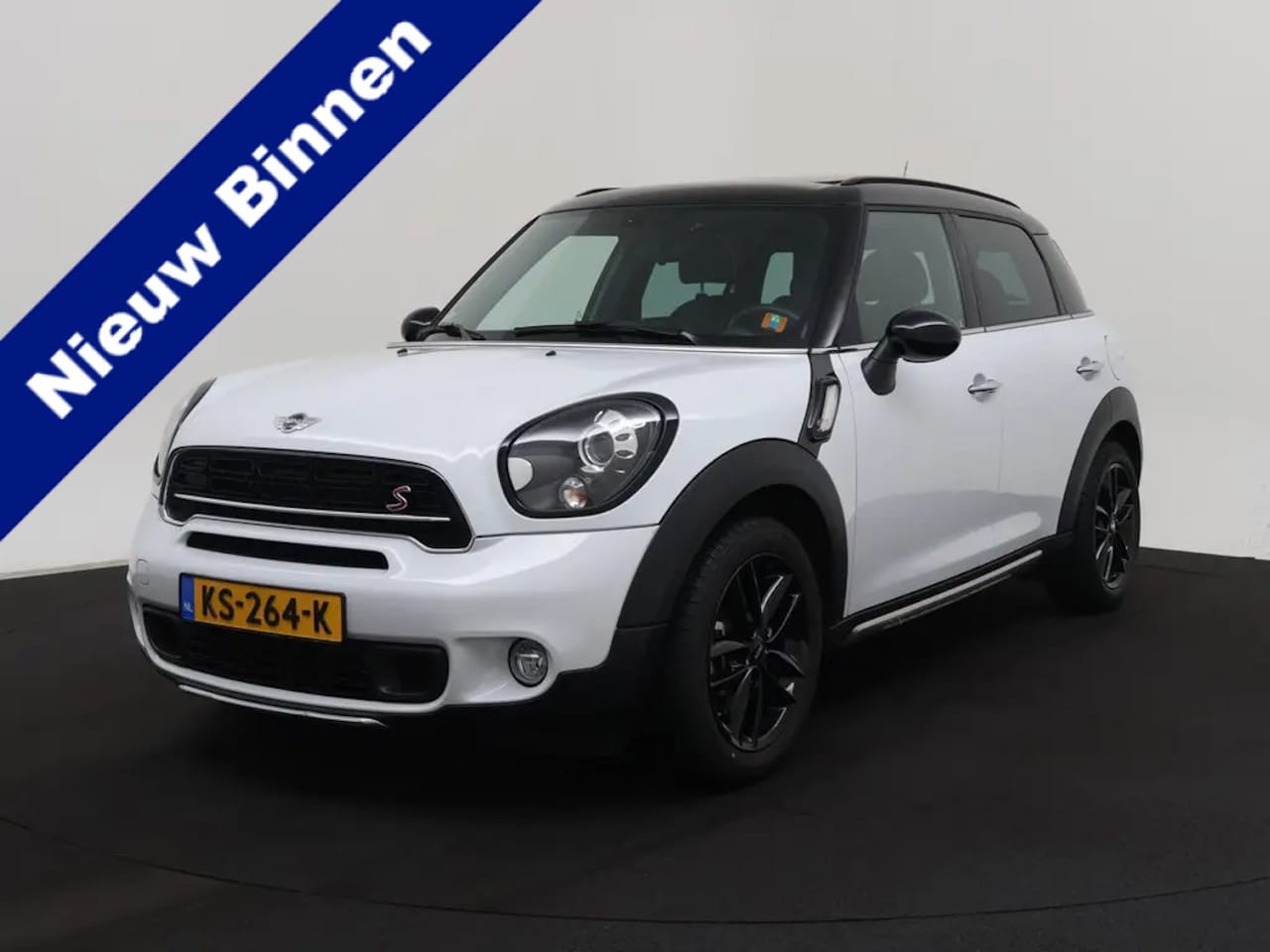 MINI Countryman - Mini 1.6 Cooper S Pepper Full options, leder, navi, panoramadak - AutoWereld.nl