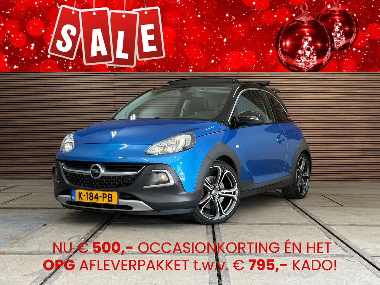 Opel ADAM - 1.4 Turbo Rocks S | Cabrio | Carplay | Leder-Pack | Dakkleur-Pack | 18 inch | VOL - AutoWereld.nl