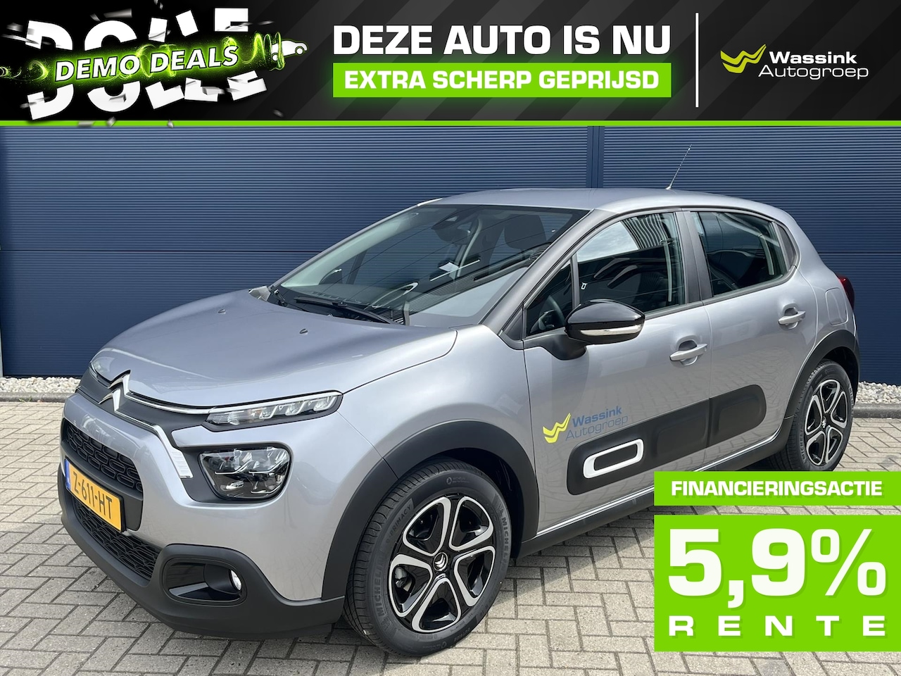 Citroën C3 - 1.2 PureTech 83pk Plus | Navigatie | Carplay/Android auto | Parkeerhulp | Led | Climate co - AutoWereld.nl