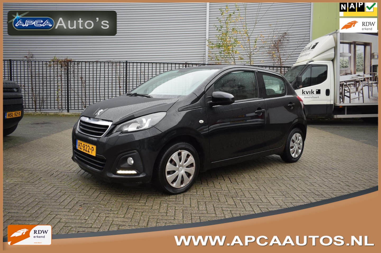 Peugeot 108 - 1.0 e-VTi Active 12 mnd GARANTIE 5 Deurs NLauto Airco DealerOH - AutoWereld.nl