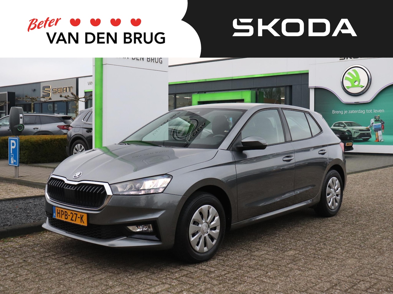 Skoda Fabia - 1.0 TSI 95pk Selection | Navigatie via Apple Carplay / Android Auto | Parkeersensoren acht - AutoWereld.nl