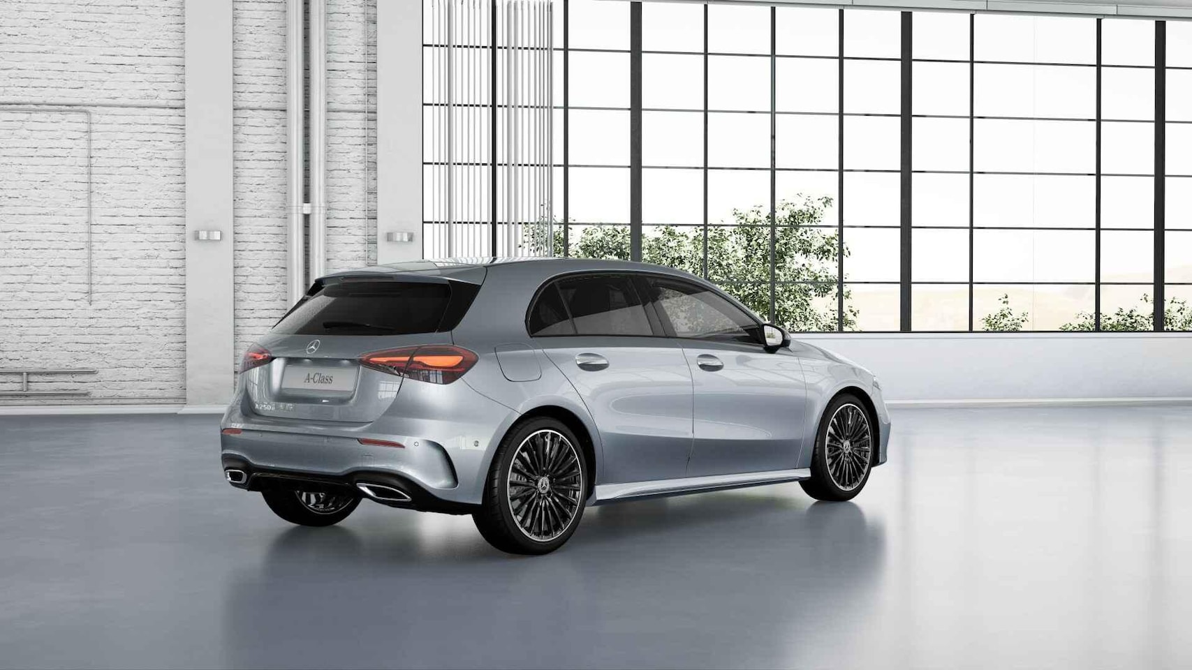 Mercedes-Benz A-klasse - 250e Business Solution AMG | Panoramaschuifdak | Premium Plus | 19”AMG-velgen | Head-up di - AutoWereld.nl