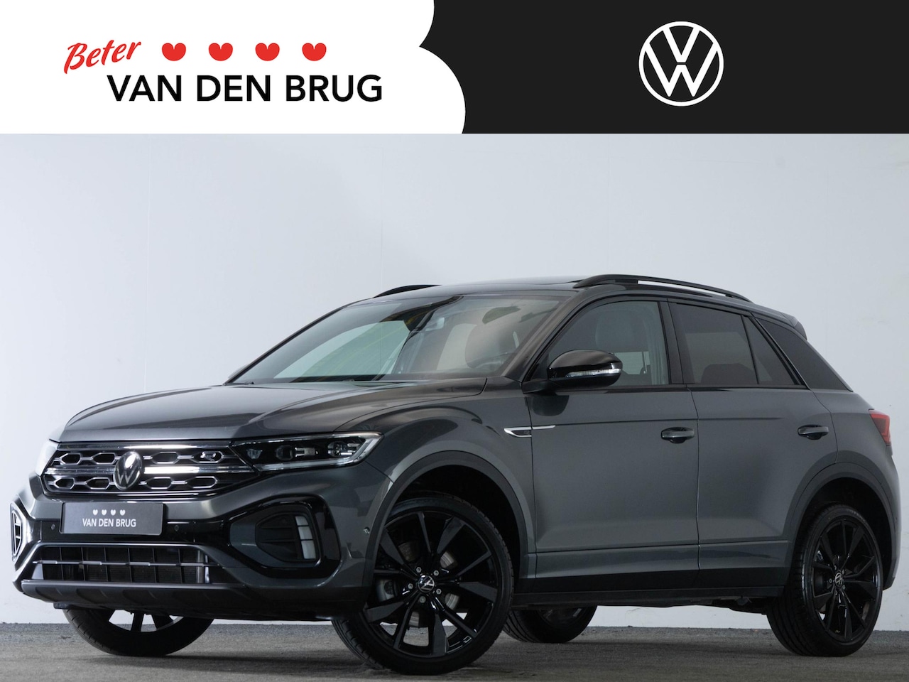 Volkswagen T-Roc - R-Line 1.5 TSI 150 PK DSG | LED Plus | Panoramadak | Keyless | Side Assist | Navigatie Via - AutoWereld.nl