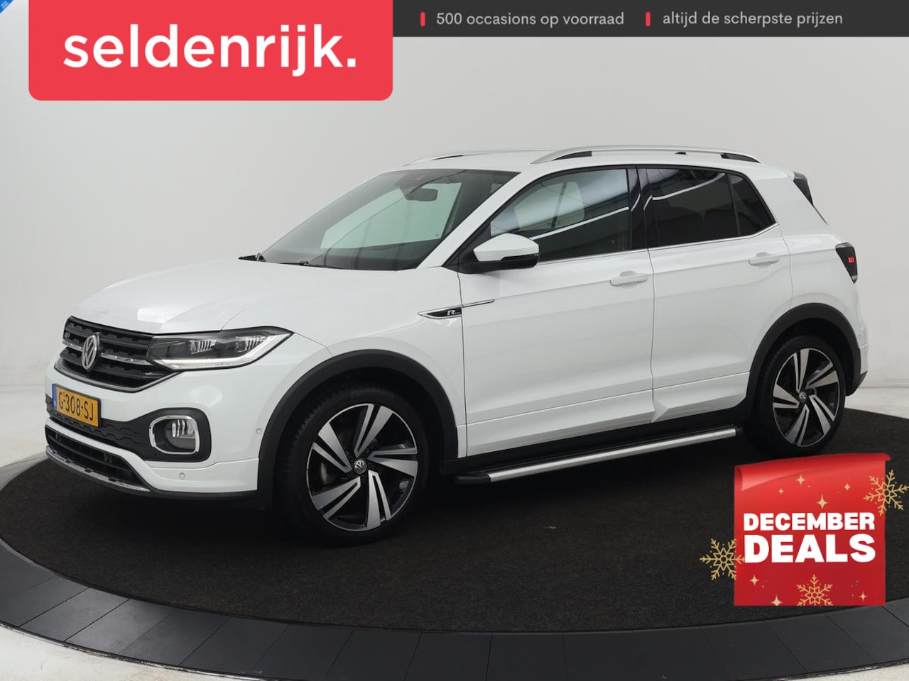 Volkswagen T-Cross - 1.0 TSI R Line | Stoelverwarming | Keyless | Virtual Cockpit | Carplay | Trekhaak | Adapti - AutoWereld.nl