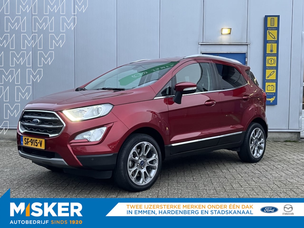 Ford EcoSport - 1.0 EB Titanium Full options - AutoWereld.nl
