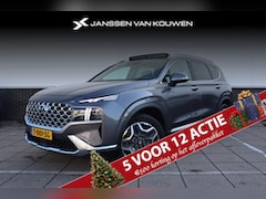 Hyundai Santa Fe - 1.6 T-GDI HEV Premium Sky * Trekhaak * Pano * Head-Up * Leder * Stoelverwarming * Stoelven