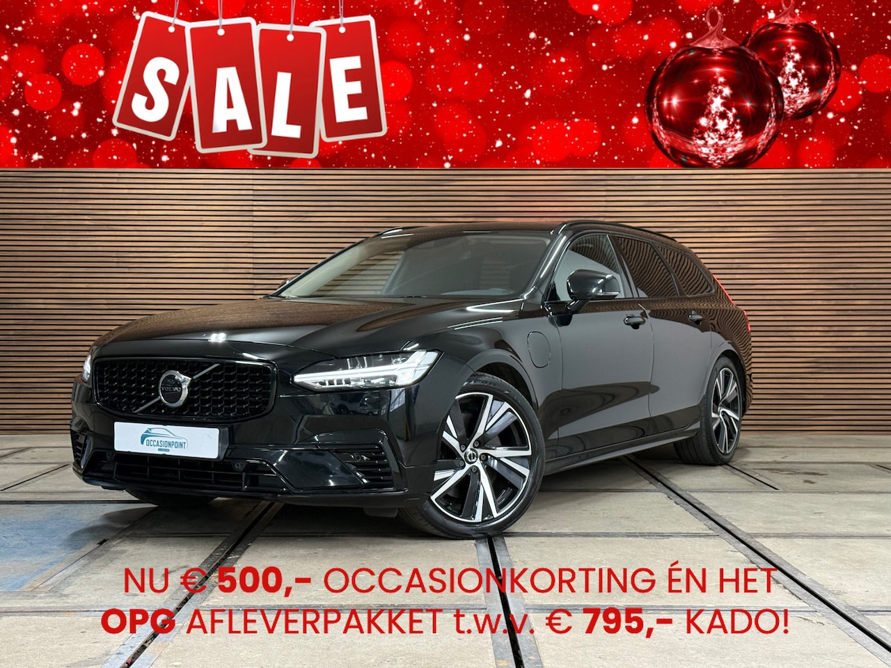 Volvo V90 - 2.0 T8 AWD Inscription | Leder | Elektr. Trekhaak | HUD | Camera | Memory | Adaptive Cruis - AutoWereld.nl