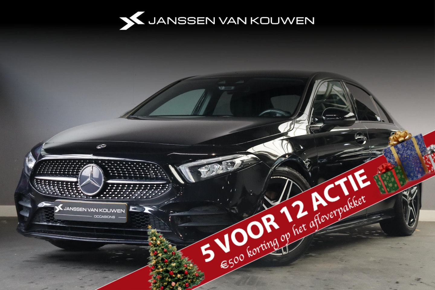 Mercedes-Benz A-klasse - 200 Business Solution AMG Night-Pakket Stoelverwarming Sfeerverlichting Carplay Widescreen - AutoWereld.nl