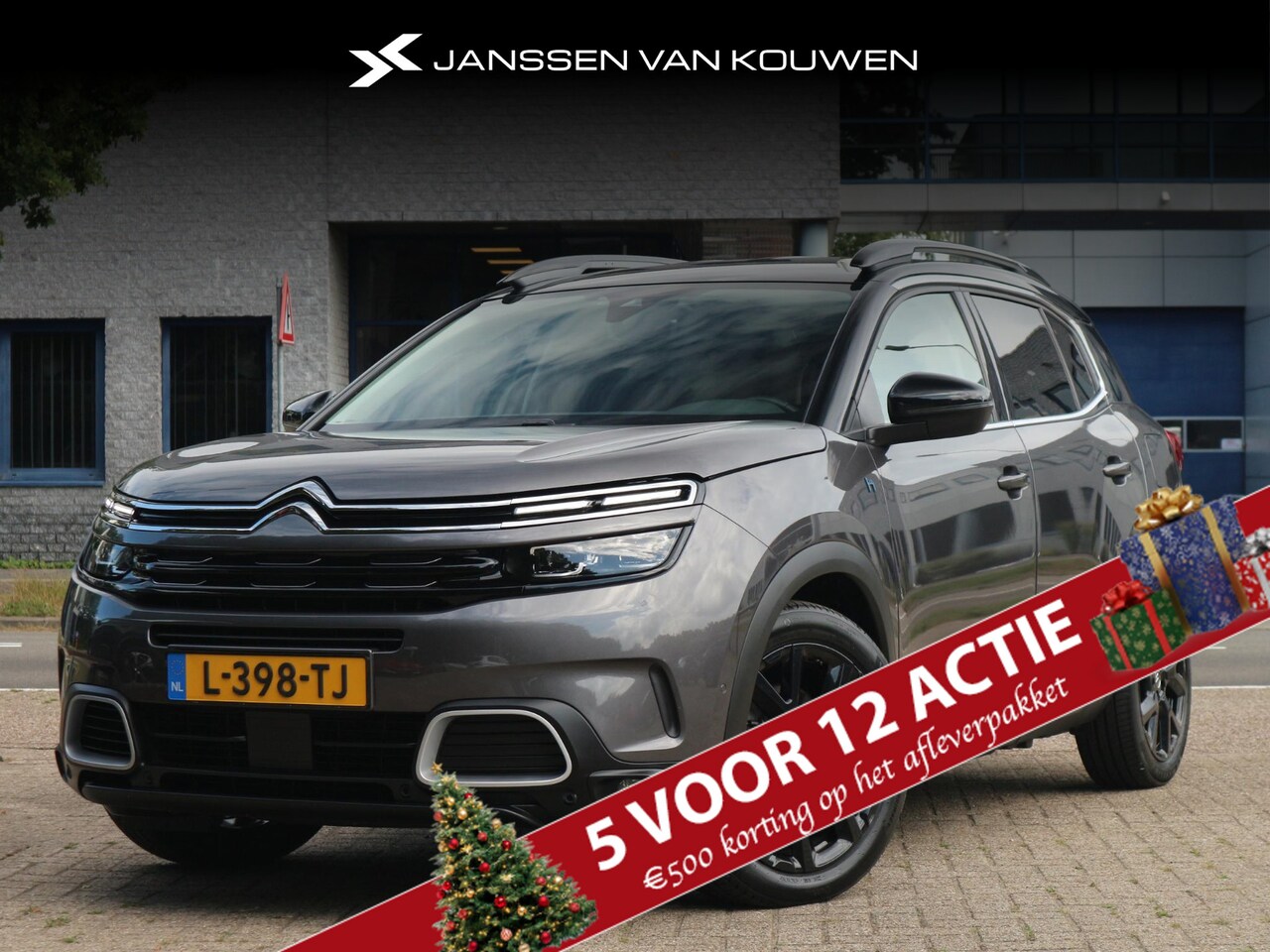 Citroën C5 Aircross - 1.6 Plug-in Hybrid 225 Business Plus / Leder / Stoelverwarming / 360-Camera / SOH 94% - AutoWereld.nl